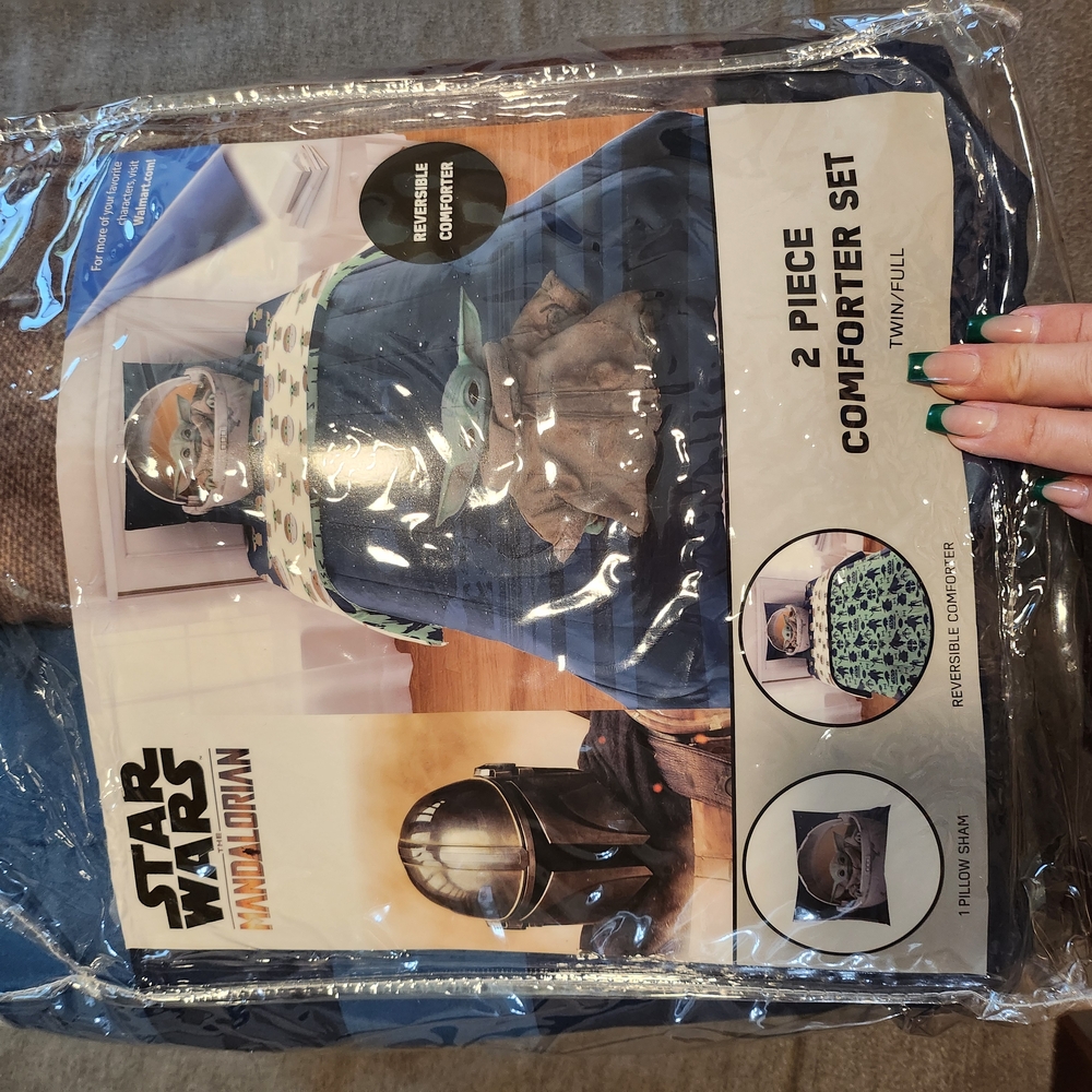 Star Wars Mandalorian Kids Comforter Set
